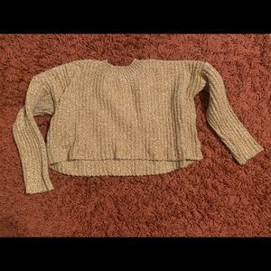 Cropped sweater